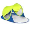 Spokey STRATUS Samorozkládací outdoorový paravan, UV 40, 195x100x85 cm – limetový