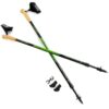 Spokey RUBBLE Hole Nordic Walking 2-dílné, systém anti-shock, černo-zelené
