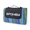 Spokey PICNIC FLORAL Pikniková deka s popruhem, 130×140 cm